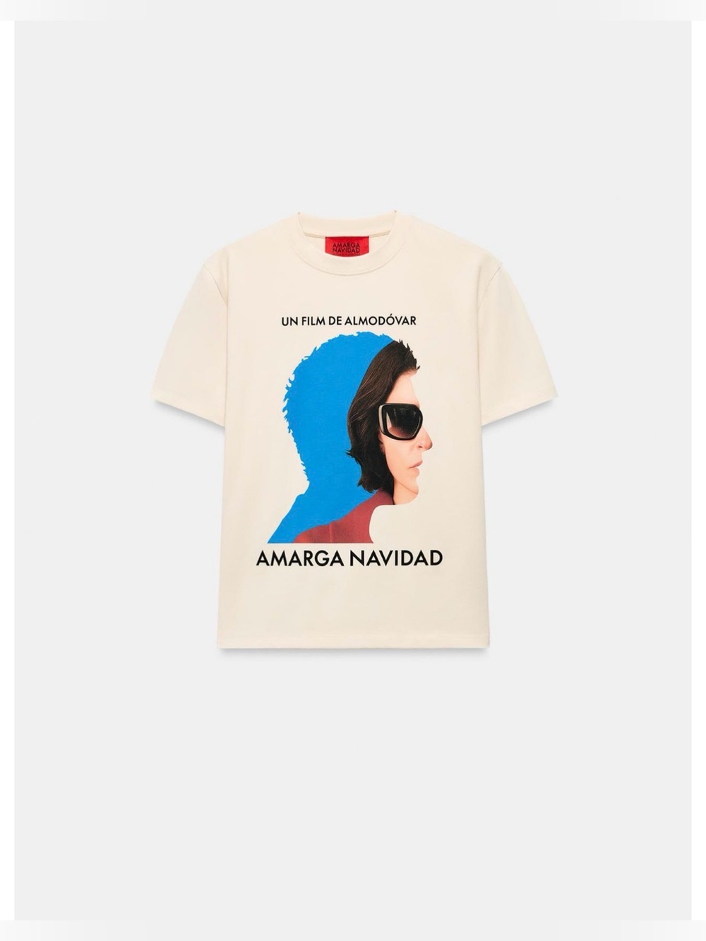 Zara Amarga Navidad Graphic Crewneck T-Shirt